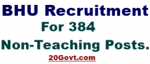 BHU-Recruitment-2014-384-Non-Teaching-Vacancies